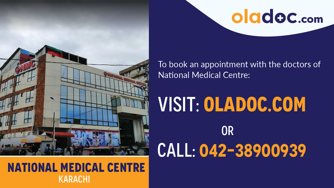 Book Appointment With Doctors at National Medical Center Karachi
